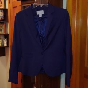 H&M Navy Blue Blazer
